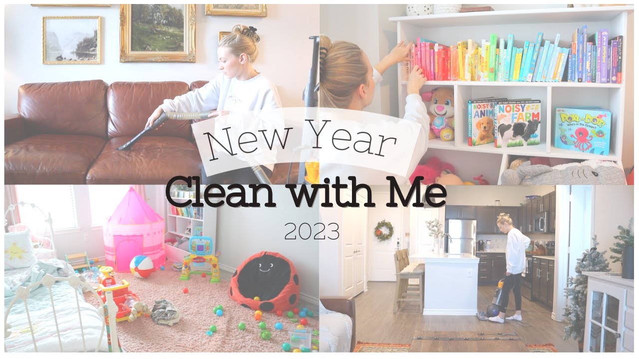 NEW YEAR CLEAN WITH ME 2023 | Refresh + Deep Clean | Tauna Megan