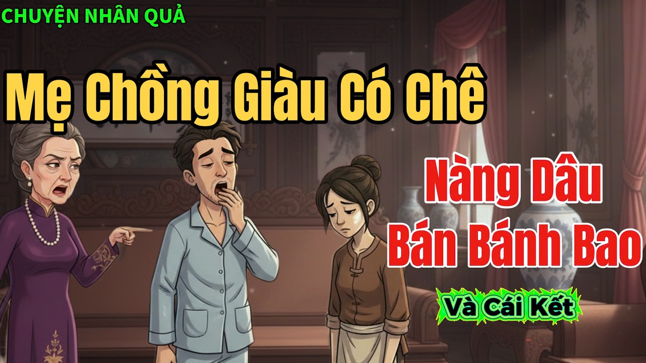 Mẹ Chồng Giàu Chê Con Dâu Làm Nghề Bán Bánh Bao, Và Cái Kết! | Chuyện Nhân Quả