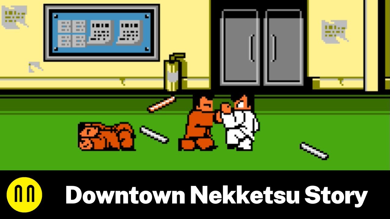 [NES] Downtown Nekketsu Story - Full Playthrough No Death No Damage
