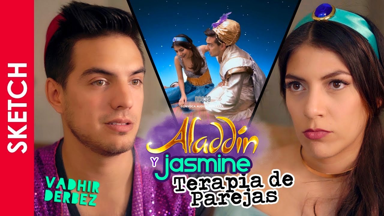 TERAPIA DE PAREJAS ALADDIN Y JASMINE | Vadhir Derbez | Katia Nabil