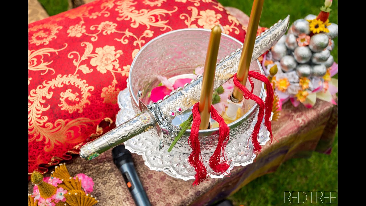 Cambodian-Canadian Wedding Ceremony - Part 3/3 - Sword Ceremony