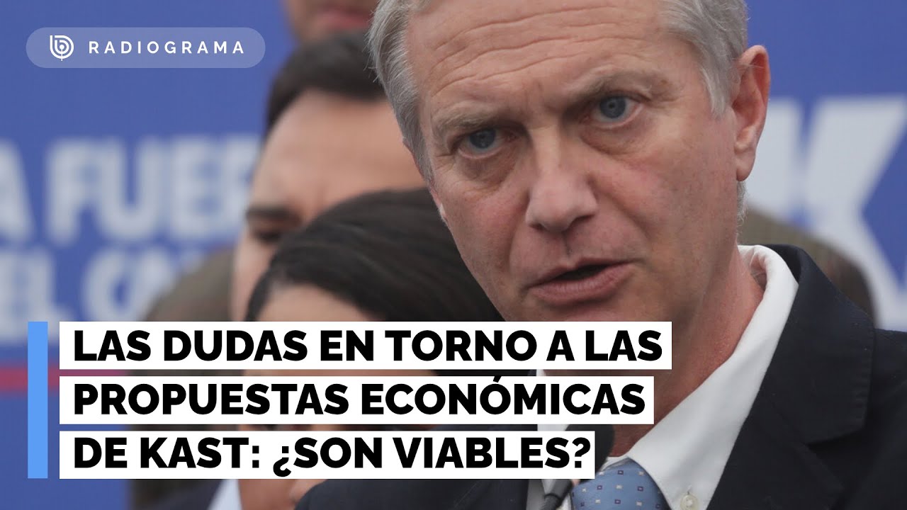 An&aacute;lisis | Las dudas en torno a las propuestas econ&oacute;micas de Jos&eacute; Antonio Kast: &iquest;Son viables?