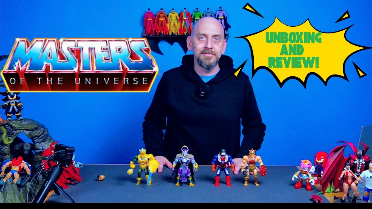 DRAGSTOR, ORIGINAL CONCEPT HE-MAN, AND GREAT BLACK WIZARD REVIEW AND UNBOXING!