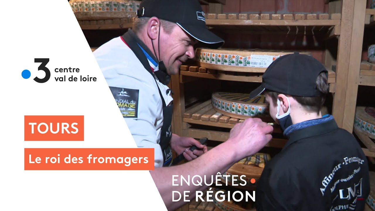 Tours : Rodolphe Le Meunier, roi des fromagers