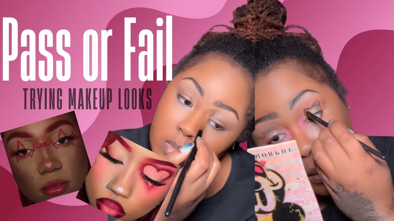 Pass or Fail | Doing Makeup Looks I Never Done Before 