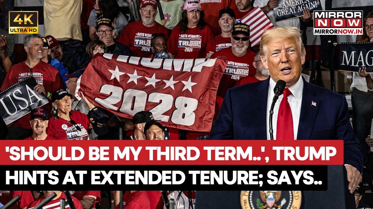 Trump Hints At Third Term? 'Should Have Been..', POTUS Renews 2020 Election Claims, Says This...