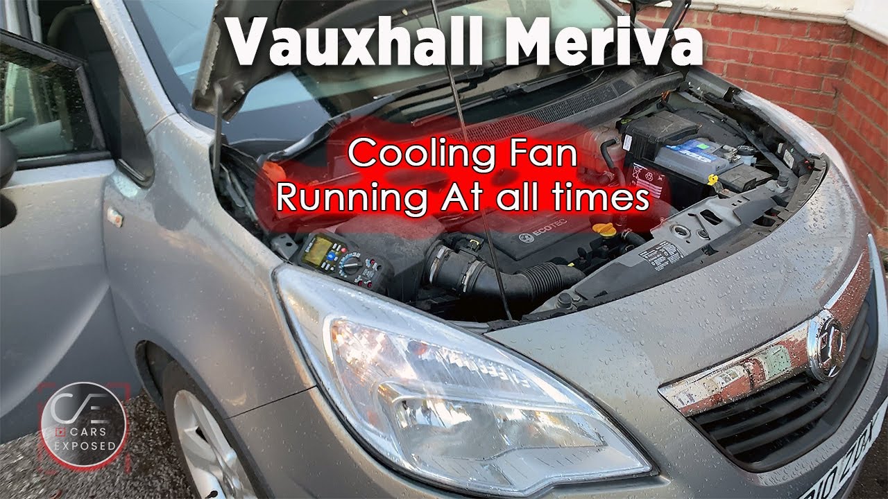 Vauxhall Meriva Coolant Temperature Sensor Fault | Fan running at all Times P0118 P0119