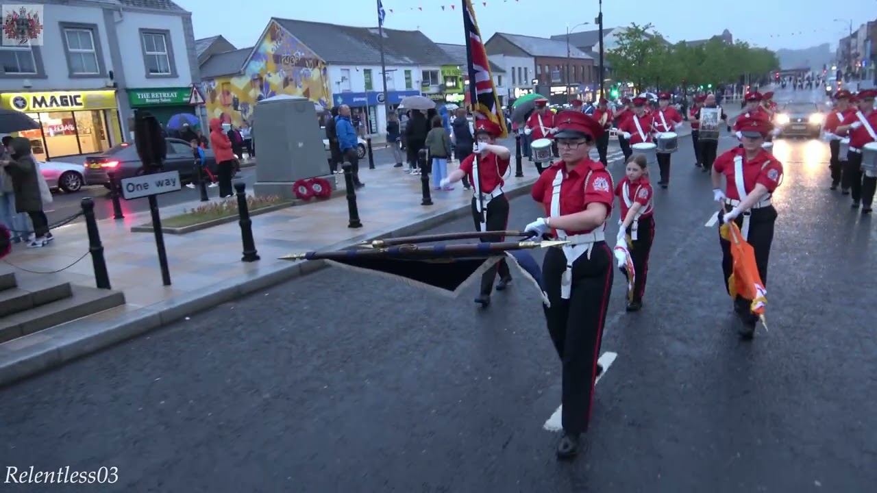Inch F.B. (No.1) @ Corbet Acc. Band's 50th Ann.Parade ~ Banbridge ~ 24/05/25 (4K)