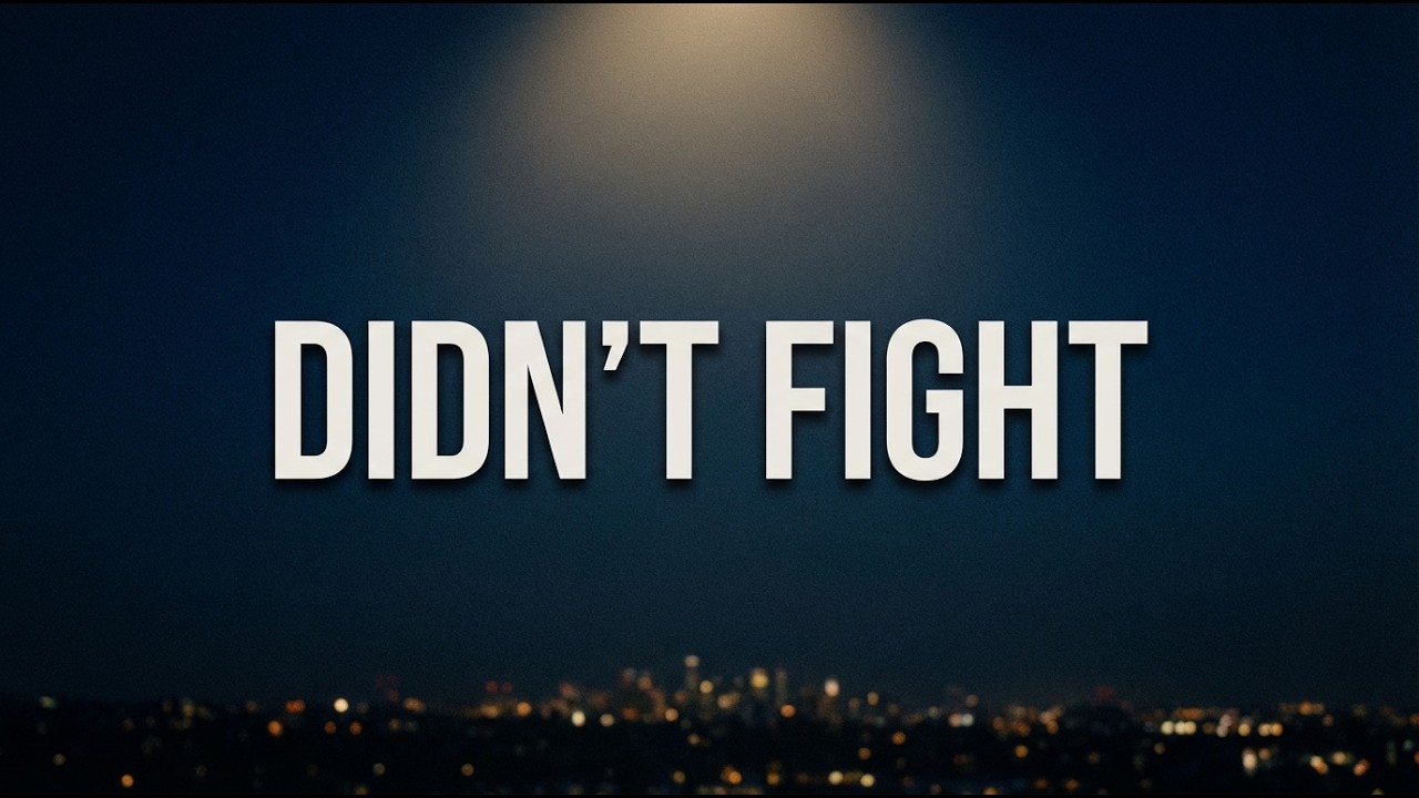 You Didn’t Fight For Us – Emotional Pop Breakup Song (Lyrics)