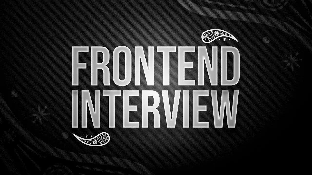 #7 Frontend intervyu | Ravshan Samandarov bilan