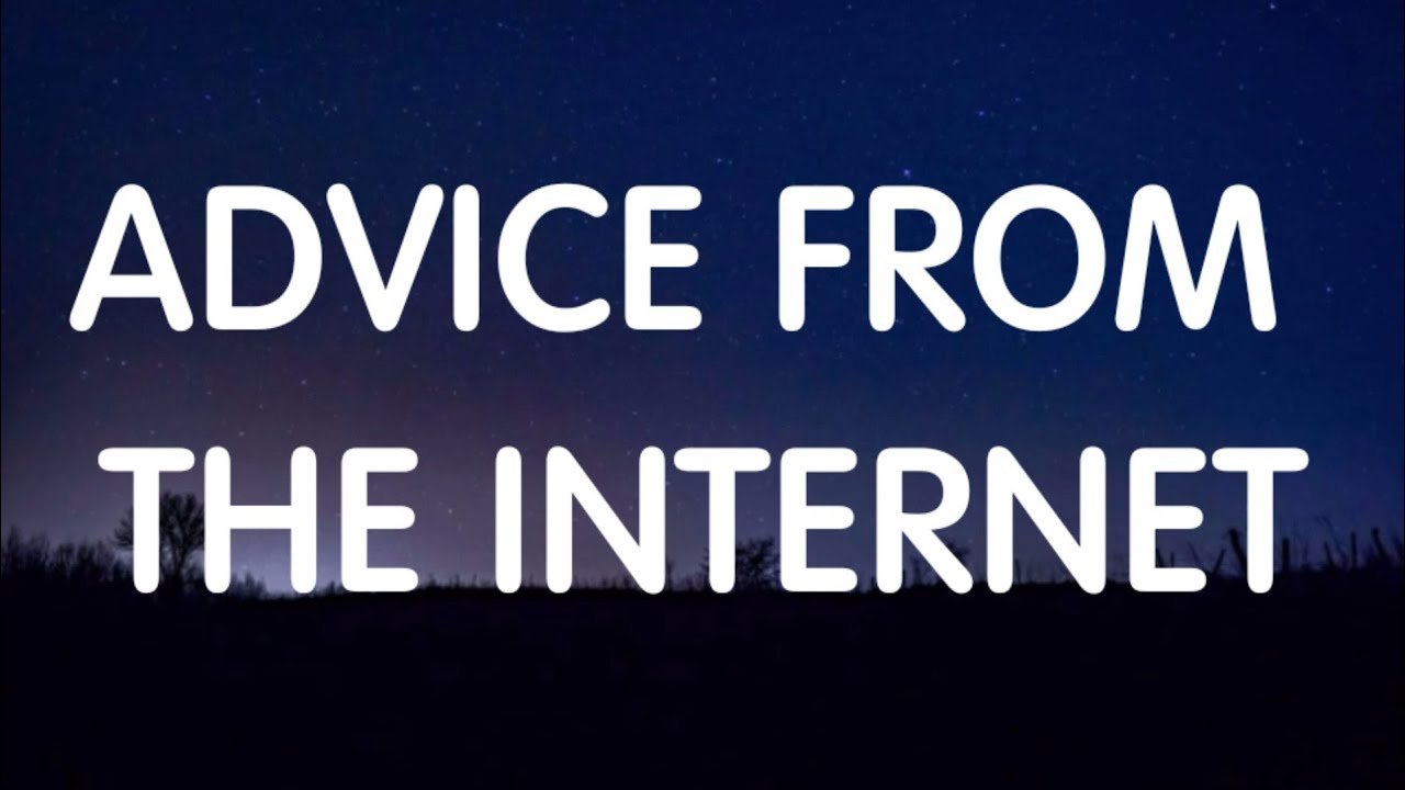 Dylan Conrique - Advice From The Internet (Lyrics) New Song