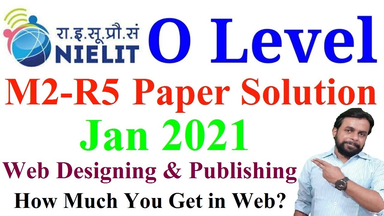 M2 R5 Paper Solution Part 1 । O Level Paper Solution Jan 2021। Web Designing Jan 2021 Paper Solution