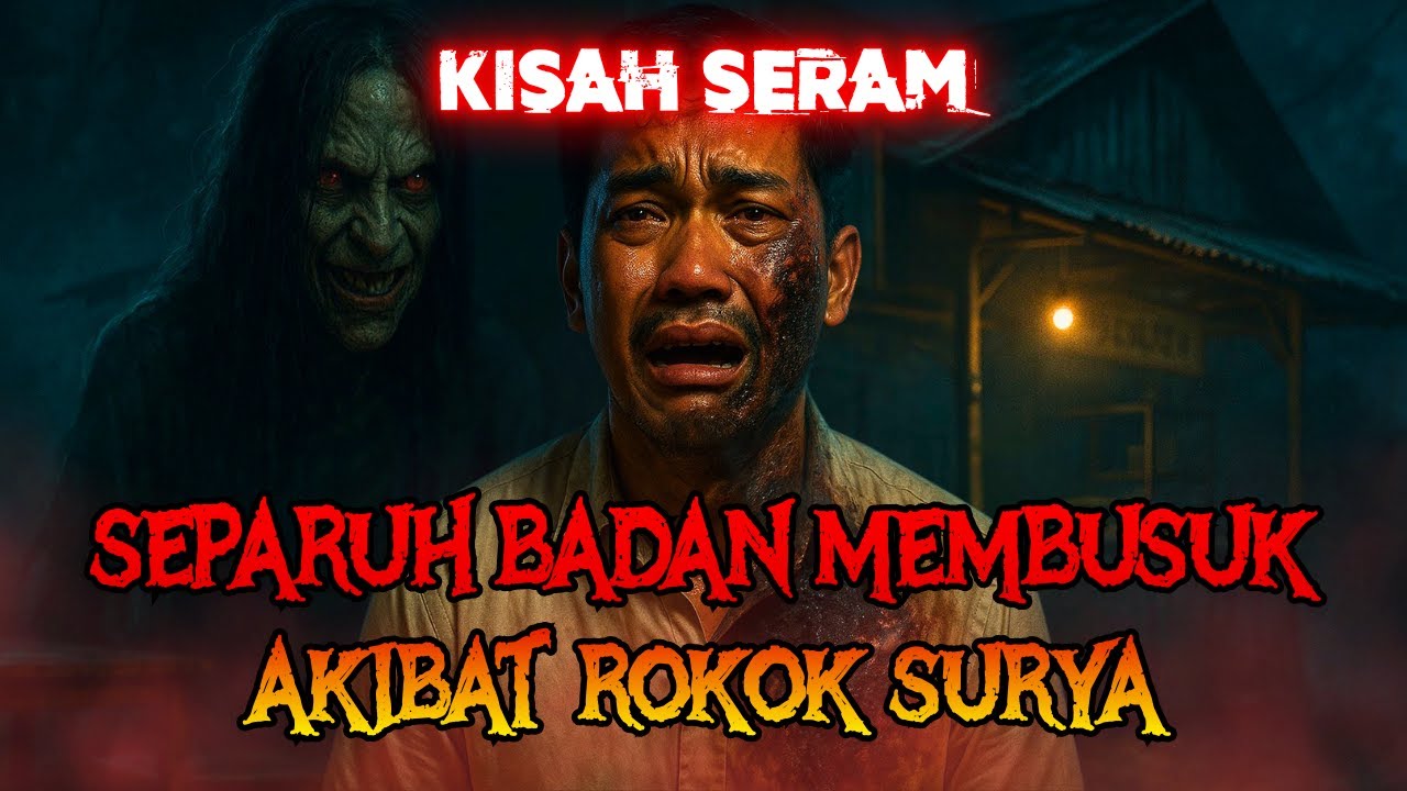 KISAH SERAM | KAKI KELUAR ULAT DAN NANAH AKIBAT SIHIR | LEMBAGA MERANGKAK ATAS BUMBUNG‼️(KEDAH)