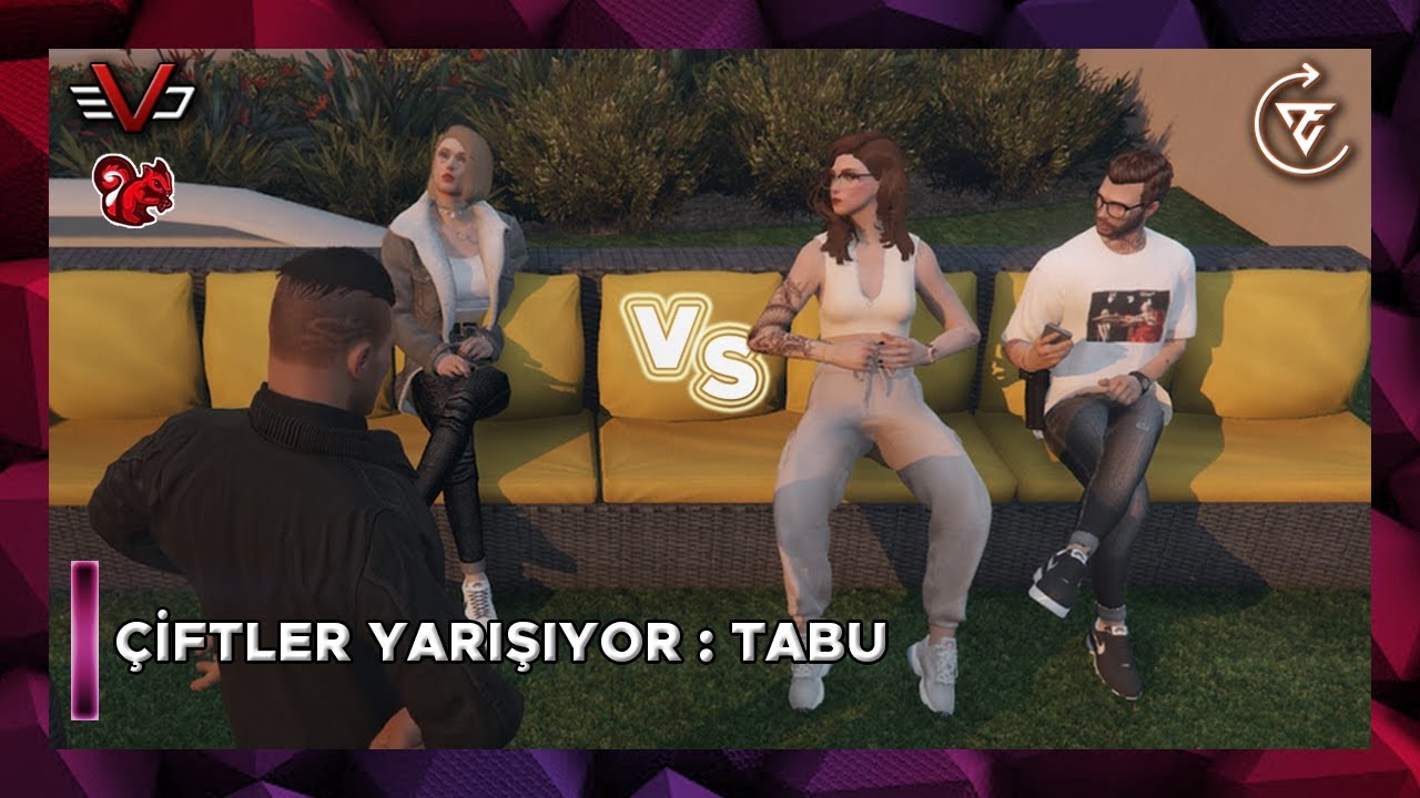 ÇİFTLER YARIŞIYOR : TABU | ed:V [EDRP] | ZeuSidiouss | Zeu Clips