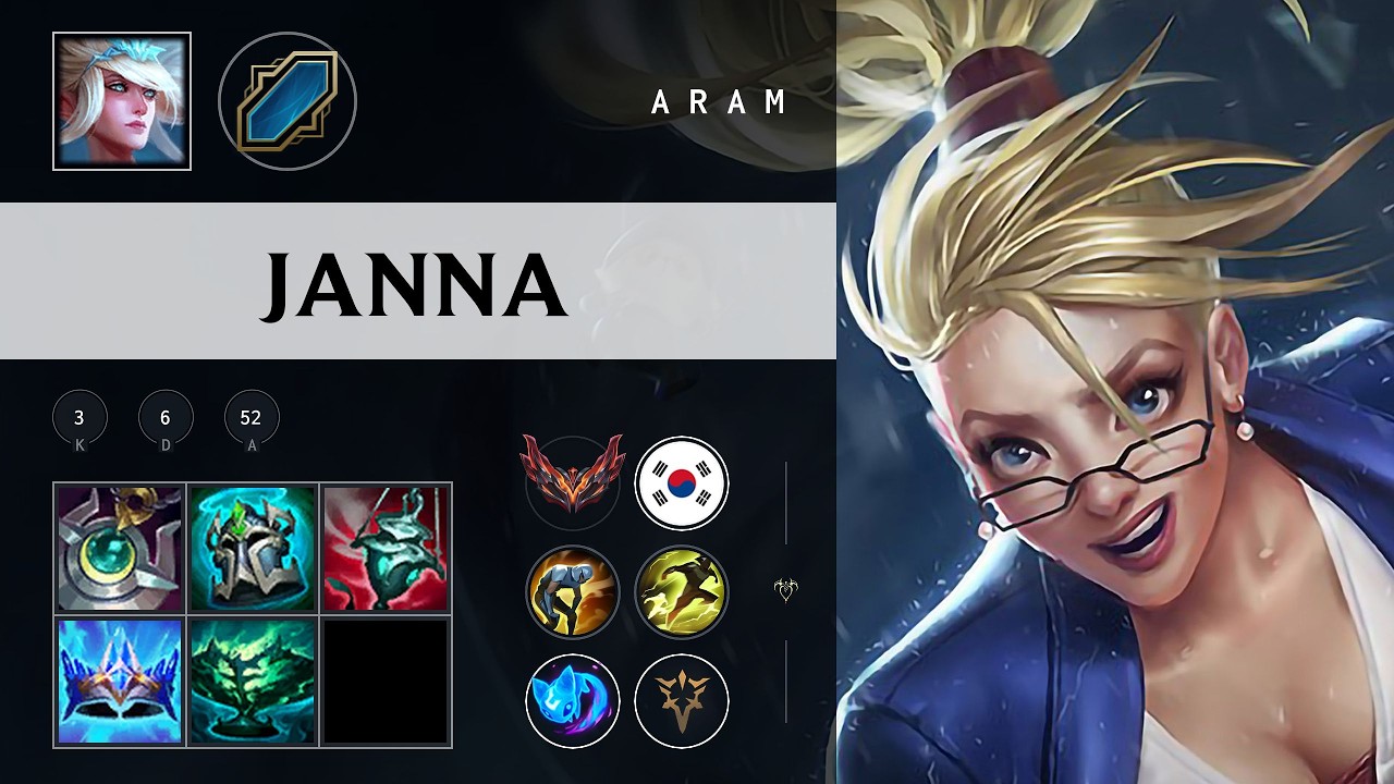 Janna ARAM - KR Grandmaster Patch 26.08