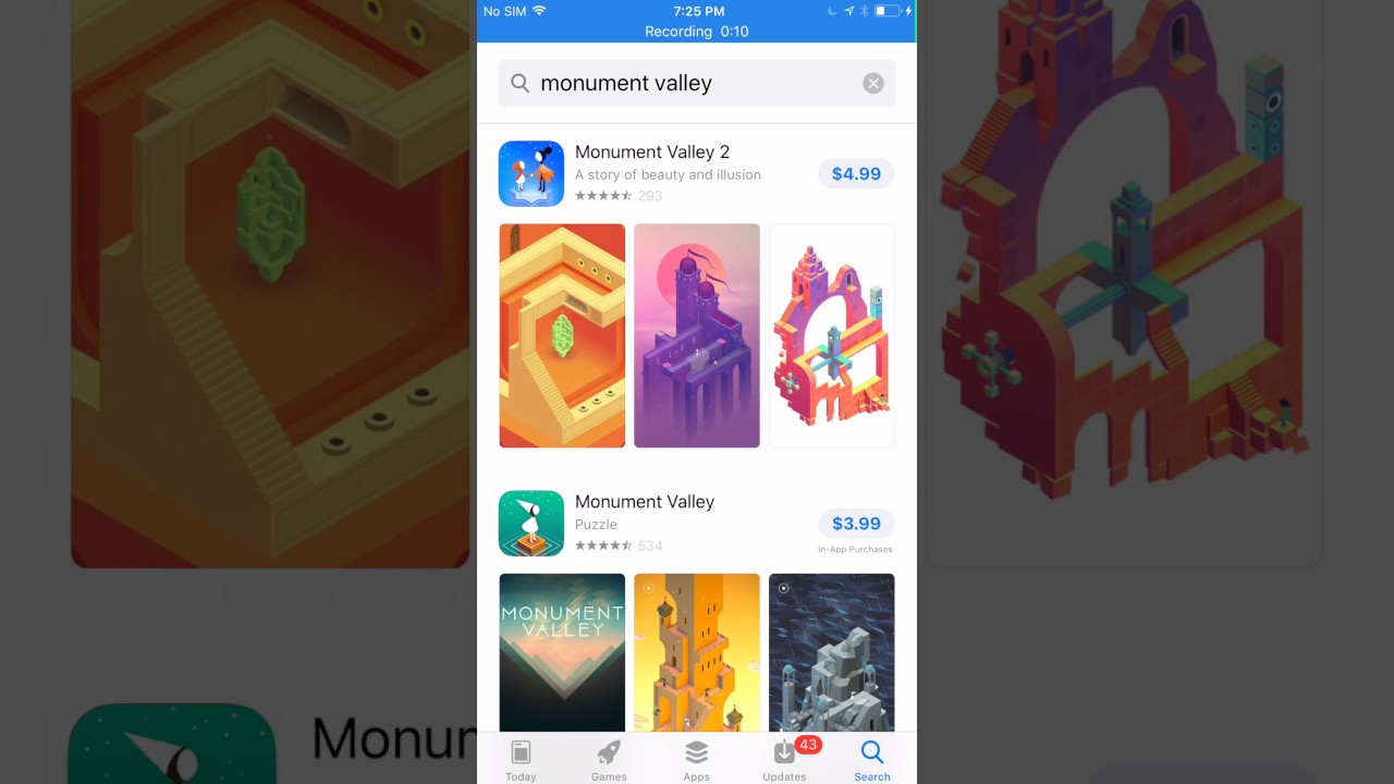 iOS 11 App Store - Up to 3 App Previews