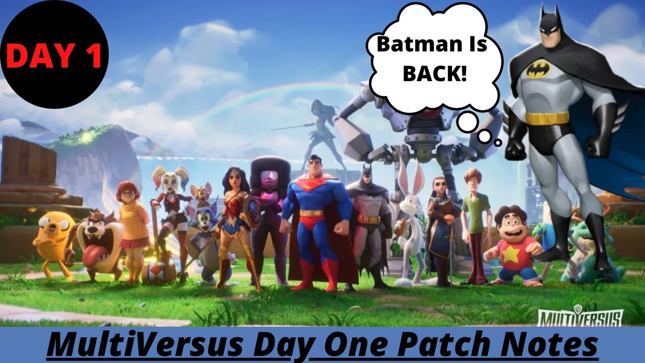 MultiVersus Day One Patch Notes and Big Batman Buffs