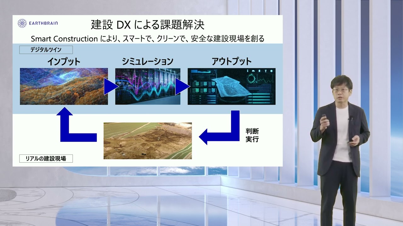 【記者説明会】デジタルツインを活用した世界最先端の建設 DX （2022年9月1日実施）