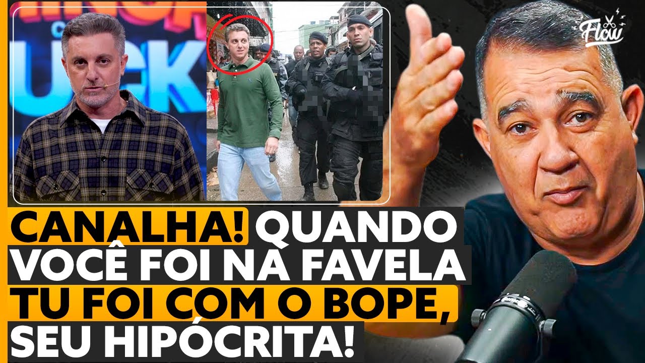Sargento Castro PERDE O CONTROLE e SOLTA O VERBO sobre LUCIANO HUCK