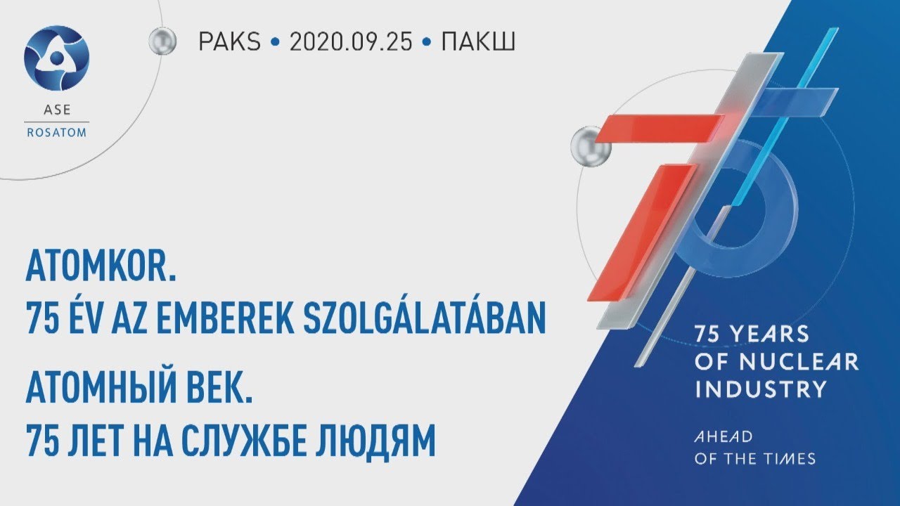 Atomkor. 75 &eacute;v az emberek szolg&aacute;lat&aacute;ban.