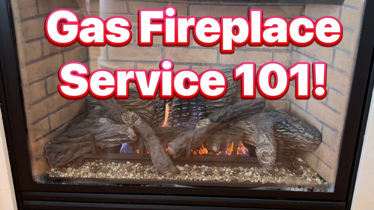 Gas Fireplace Service And Maintenance!