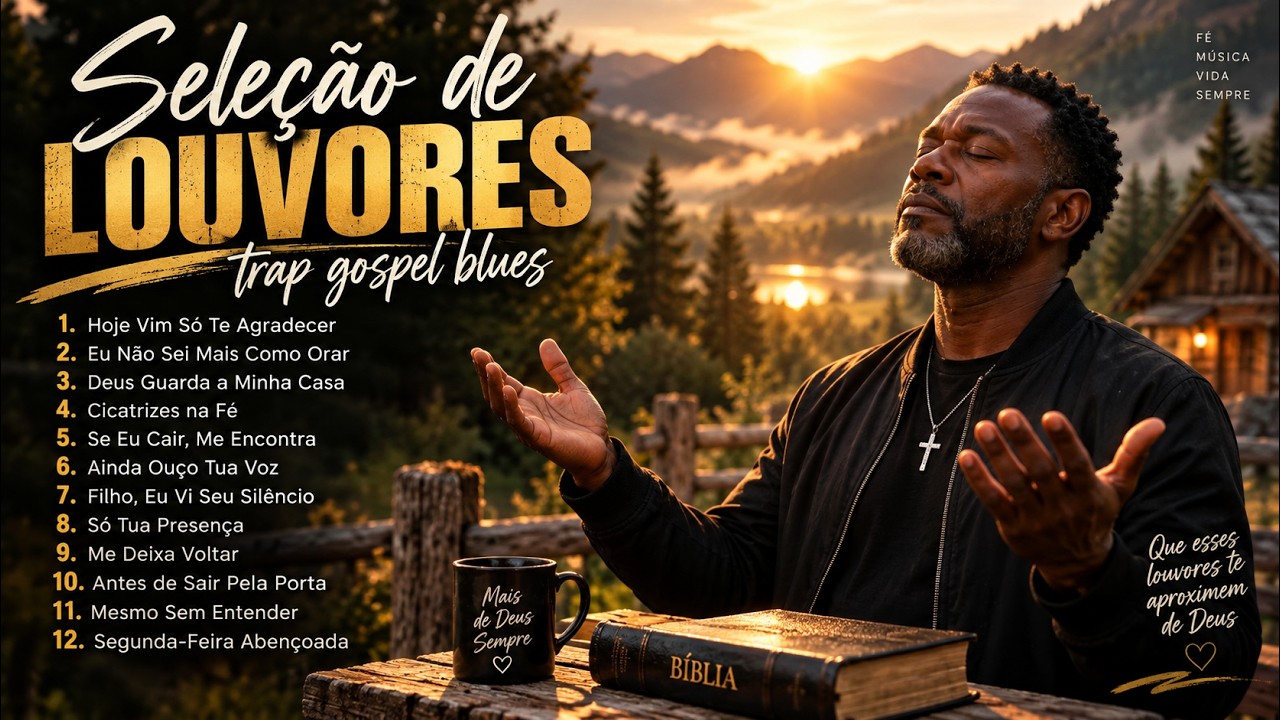 LOUVORES PARA OUVIR E SENTIR DEUS 🙏 Trap Gospel Blues | Daniel Lima filho