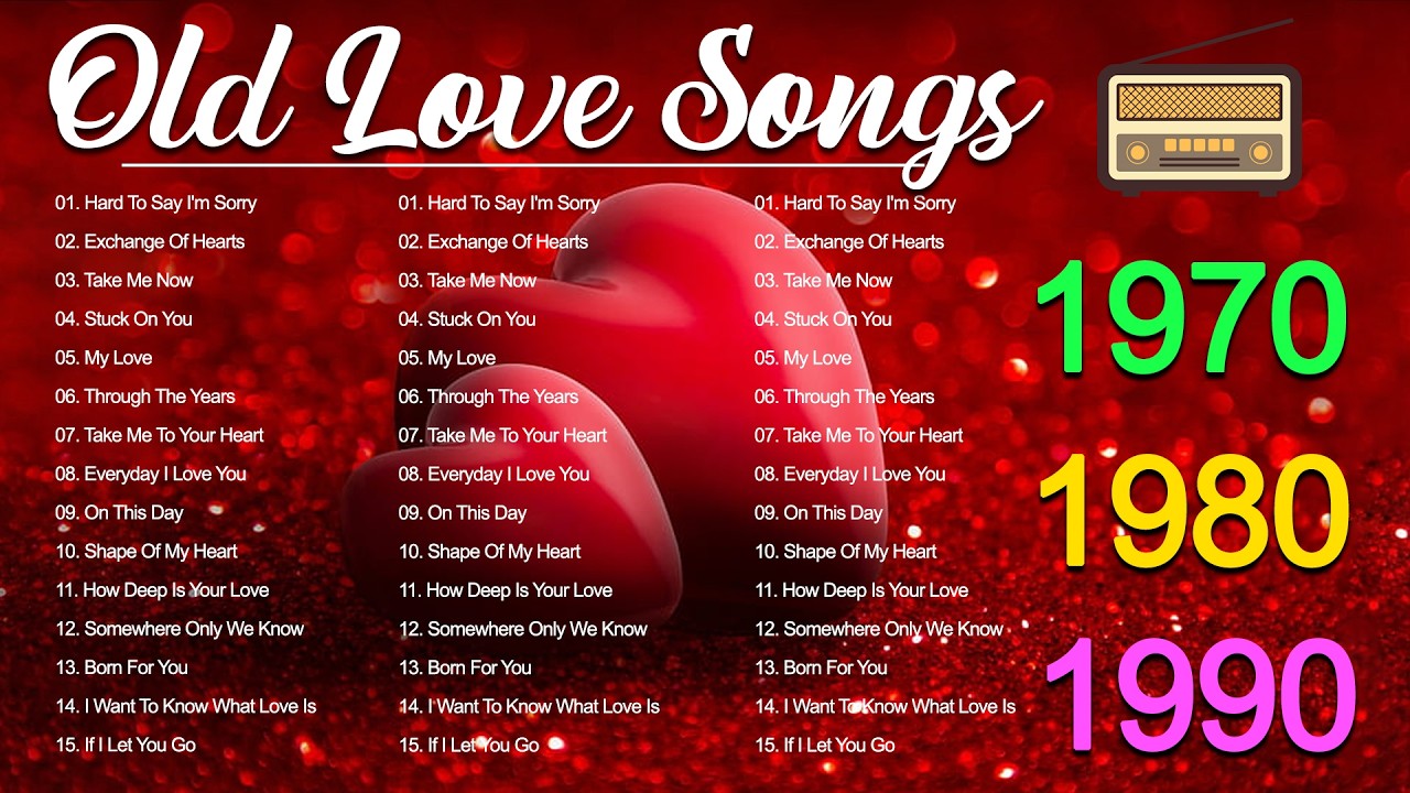 Greatest Relaxing Love Songs 80's 90's 💕 Best Romantic Love Songs Of All Time