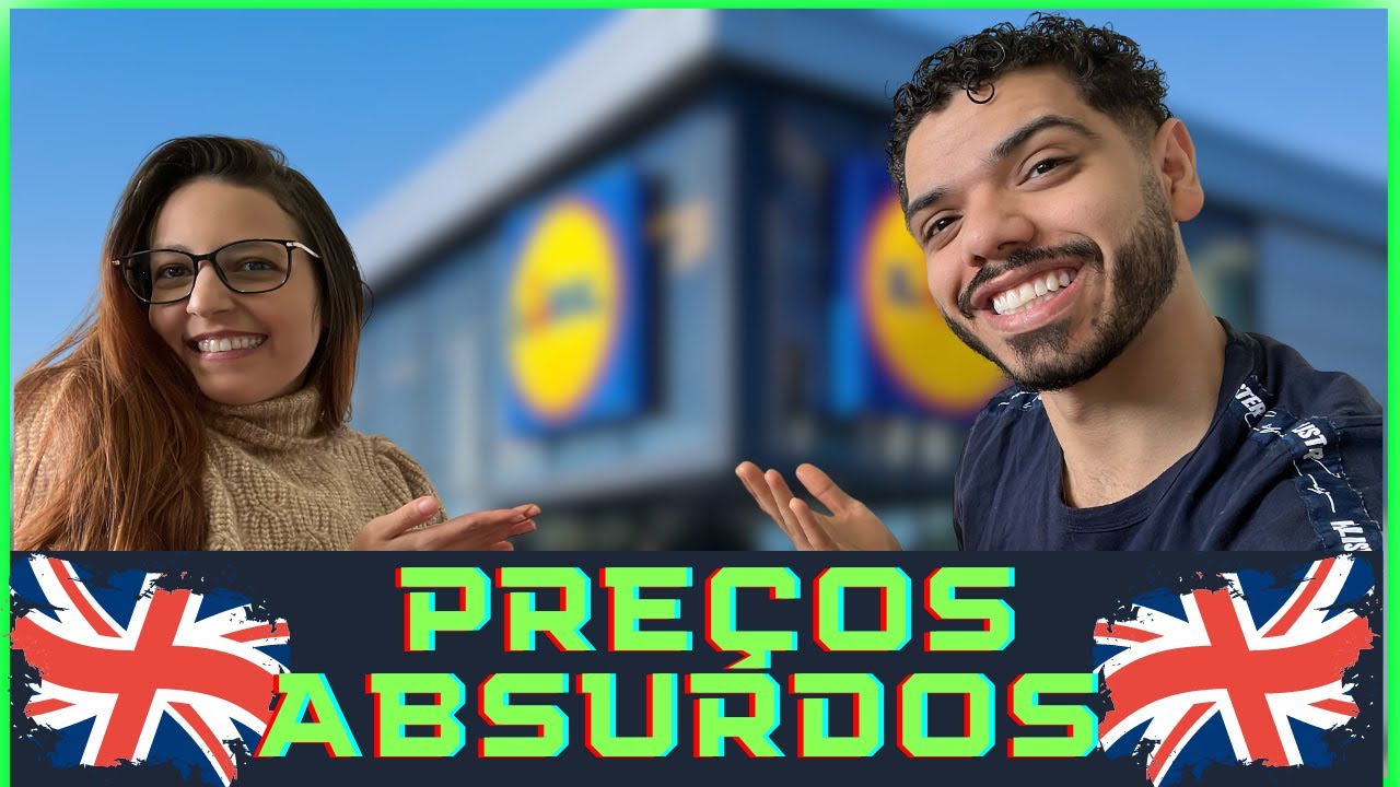 Compras de SUPERMERCADO na INGLATERRA - Preços de 2023 | NA GRINGA A DOIS |🤑💸