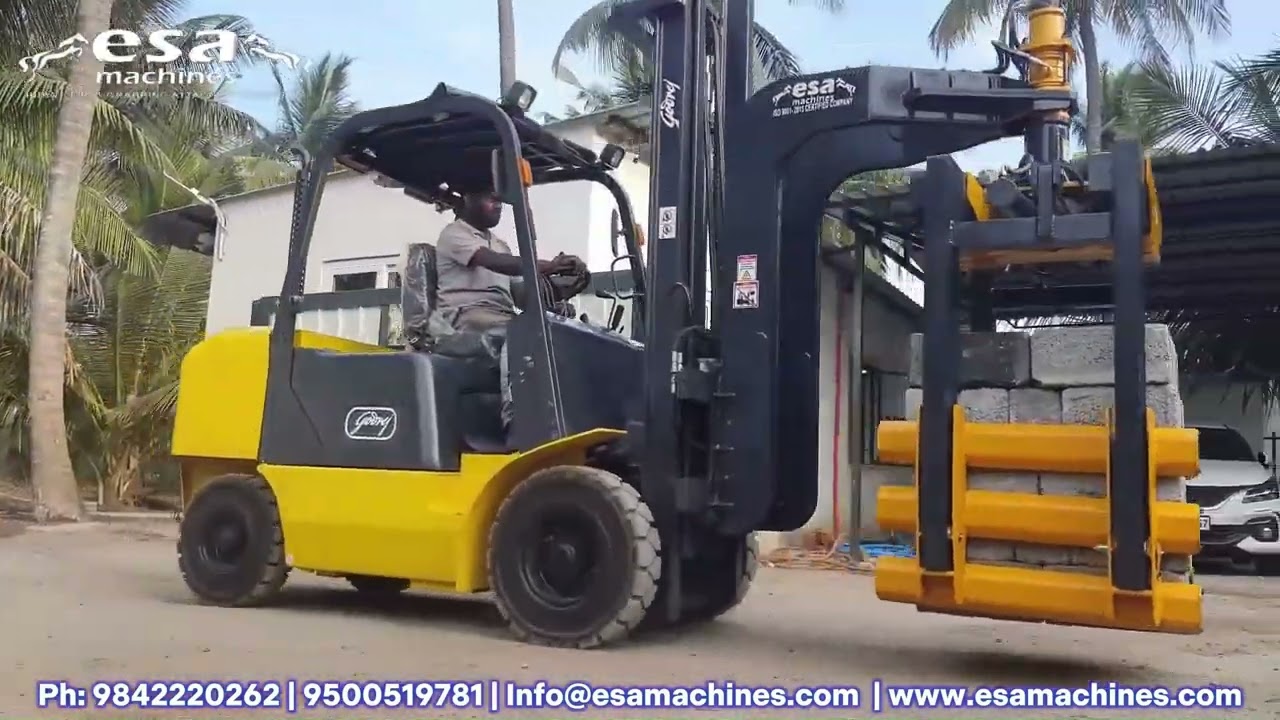 📢 ESA MACHINES - India’s Trusted Forklift Attachment Manufacturer! 🏗️