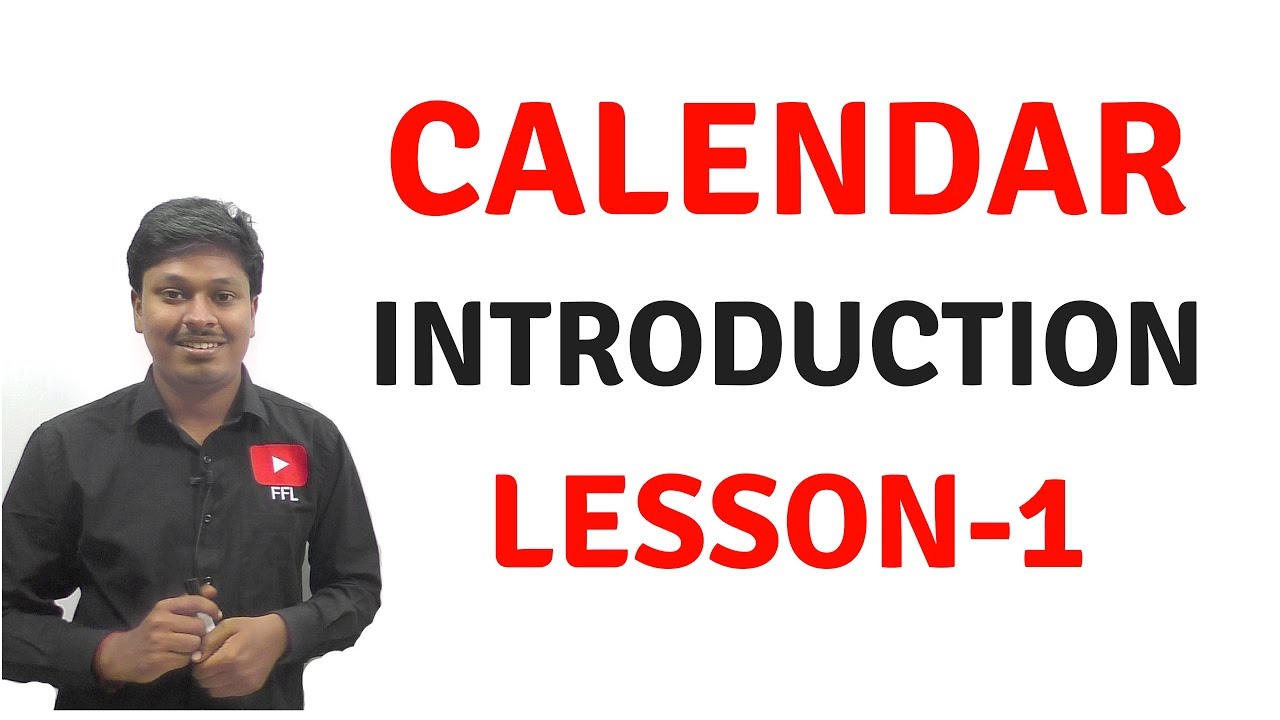 Calendar_Reasoning(Introduction)|| Lesson-1