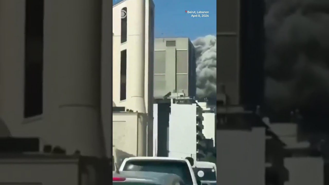 Explosions rock Beirut as Israeli military targets Hezbollah Wednesday #shorts