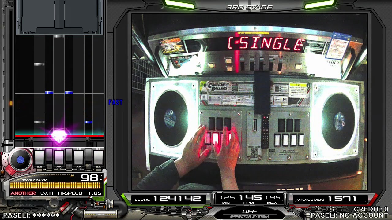 beatmania IIDX 25 CANNON BALLERS 段位認定 SP 九段 正規