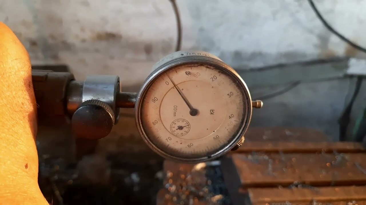 Реставрація корпуса під підшипник до грохота. Фрезерування грані 110 мм