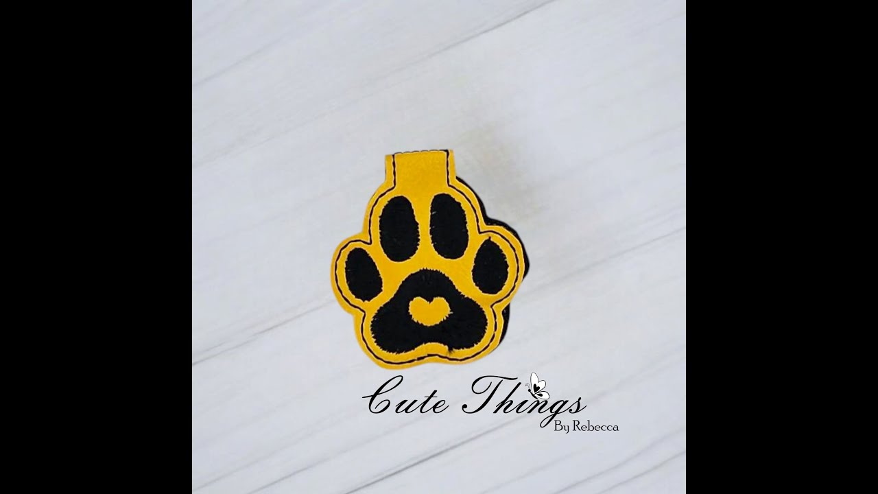 Let's make an in the hoop magnet bookmark!