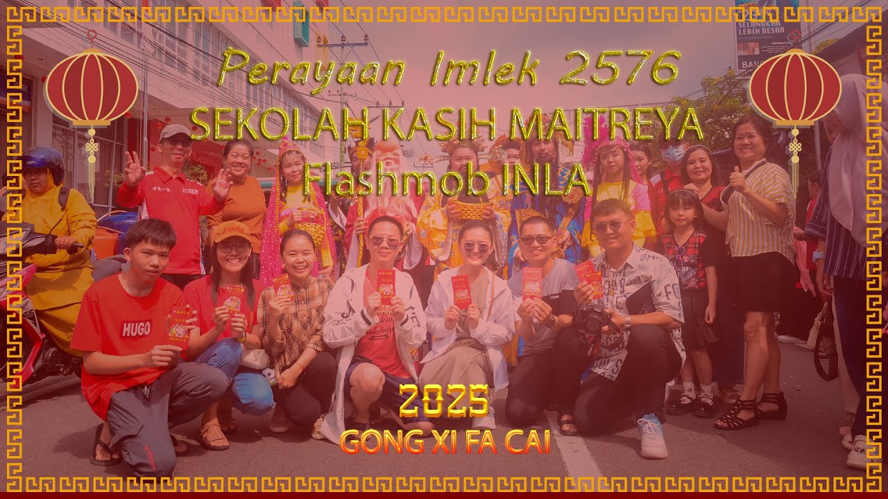 Pawai Cai Shen Ye 2576 & Flashmob INLA Kab. Kepulauan Meranti 2025 at Imlek Selatpanjang