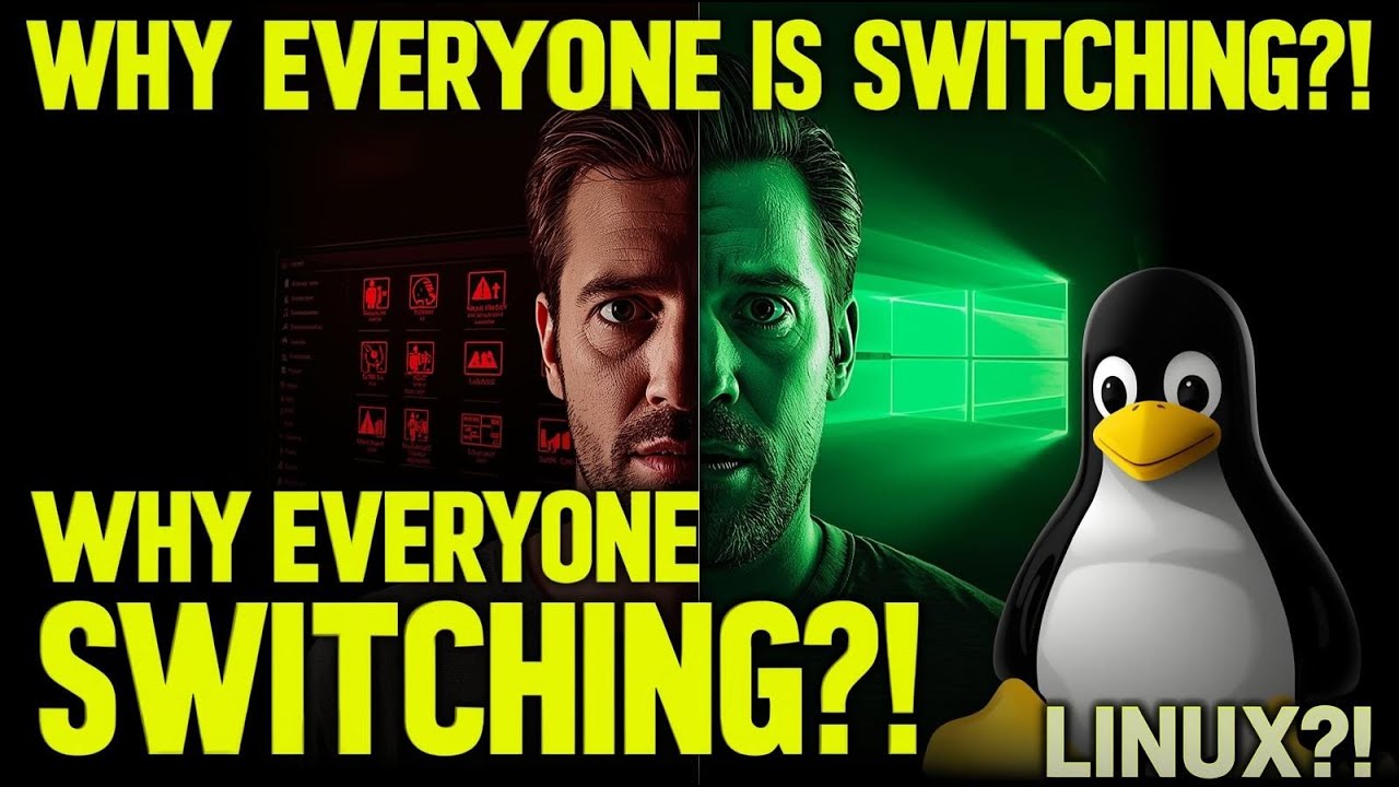 Why Tech Influencers Are Suddenly Switching to Linux –The Truth About Windows, Privacy & Performance