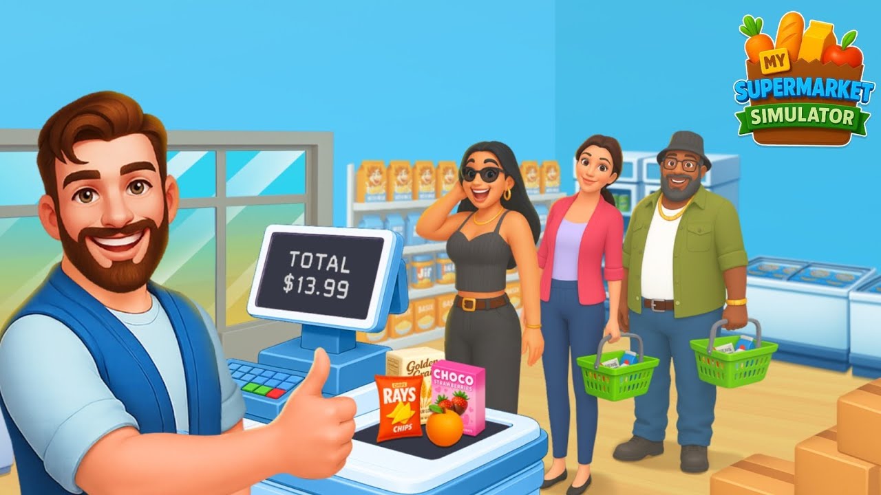 My supermarket stimulator | part 6 | The Gaming Girl 