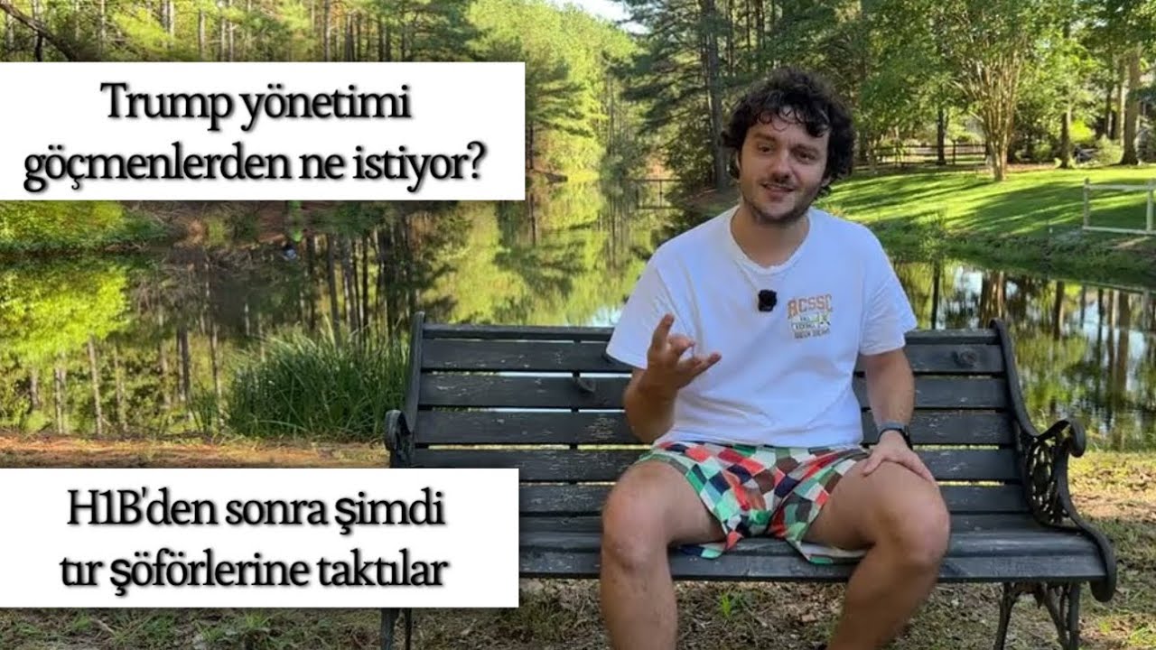 Amerika’nın H1B vizesine ve göçmen tırcılara (CDL) engel çıkartmasının sebebi ne?