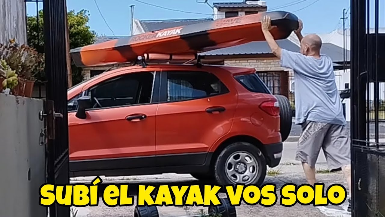 COMO SUBIR EL KAYAK AL AUTO 