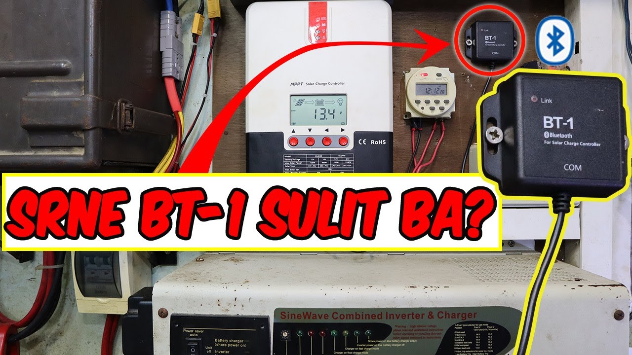 SRNE MPPT at BT-1 Bluetooth Module