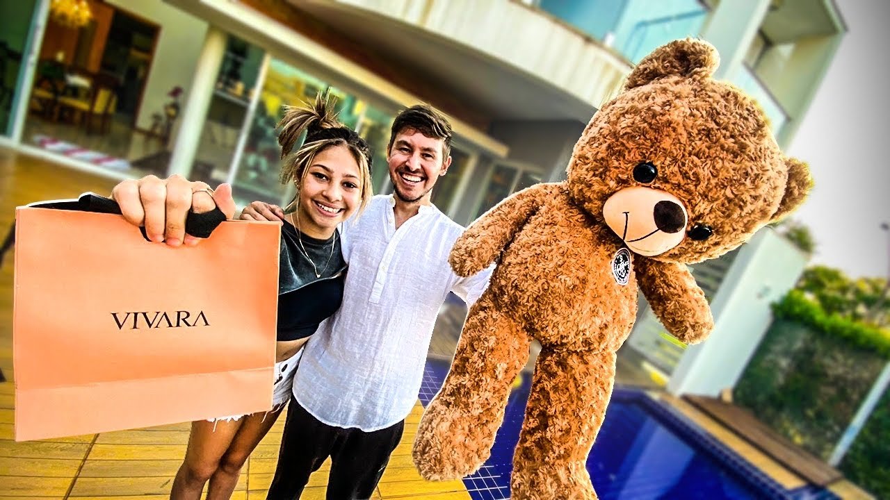 COMPREI UM SUPER PRESENTE DE NATAL PARA O MEU IRMÃO!!