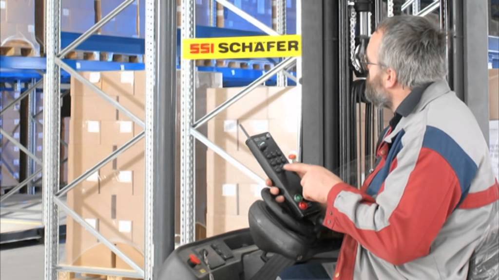 SSI Schaefer Mobile Racking System