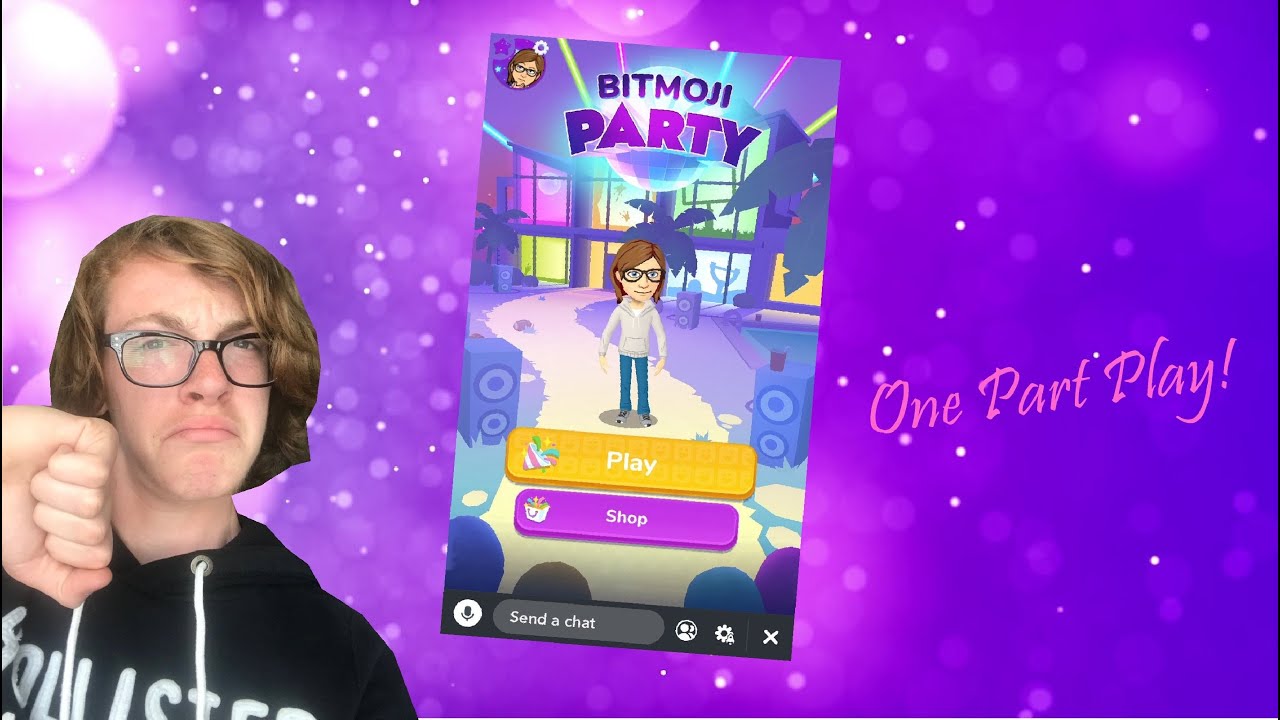 Bitmoji Party | I Got All The Girls Chasin' Me! | One Part Play