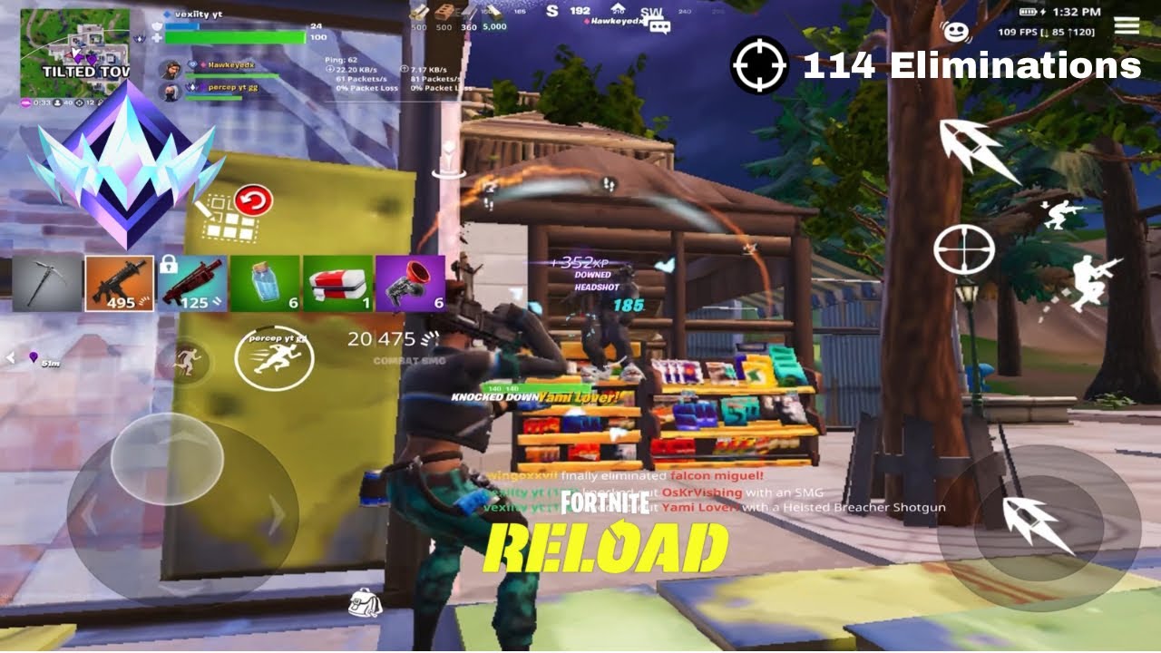 What The REAL #1 Fortnite Mobile Player Looks Like… (120 FPS Gameplay)