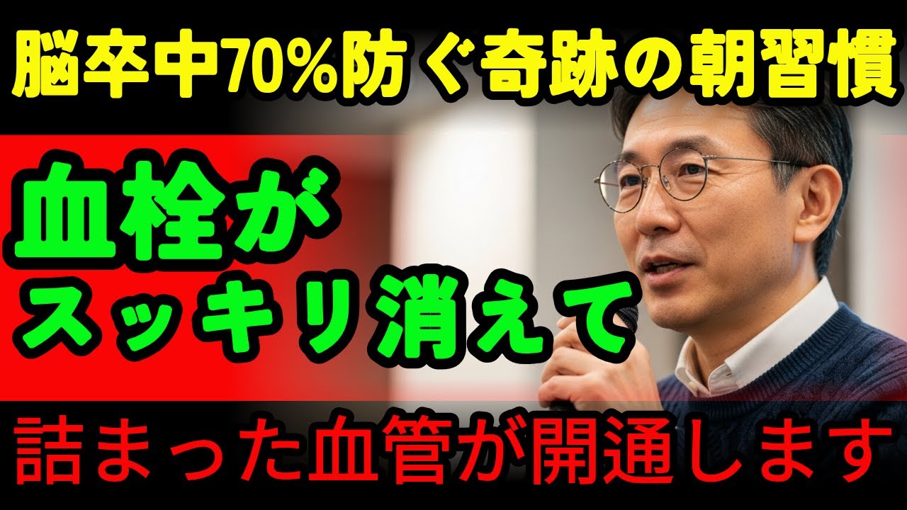 朝の1時間で血管が変わる!医師が教える7つの習慣  高血圧・糖尿病の方必見