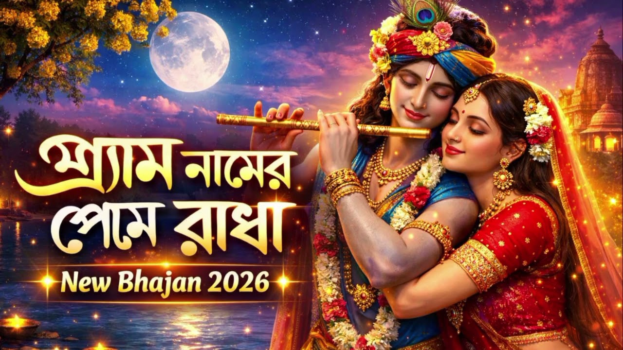 Radha Krishna Bhajan 2026 | Shyam Namer Preme Radha | New Bengali Devotional Song
