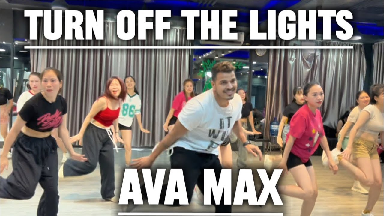 Turn Off The Lights | Ava Max | ZumbaFitness | 🧠 Suraj Sunar