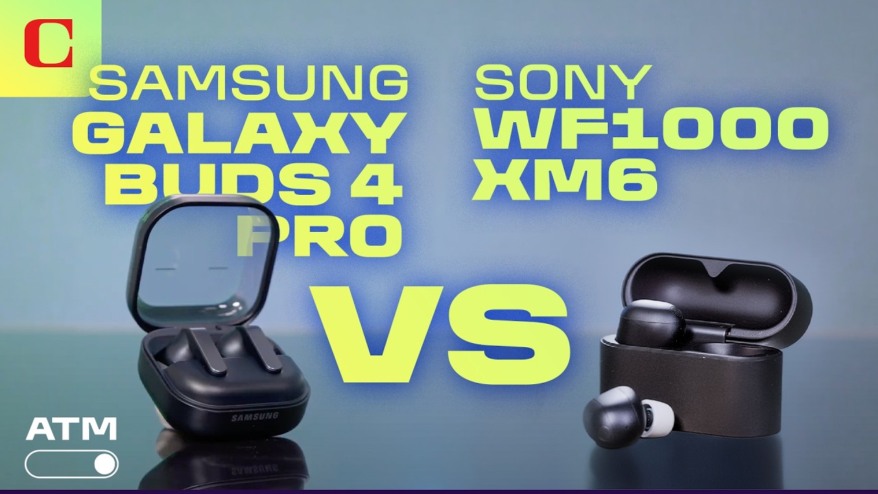 Samsung Galaxy Buds 4 Pro против Sony WF-1000XM6: сравнение наушников