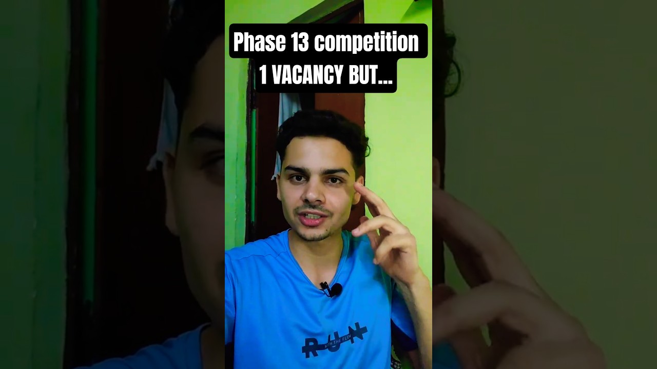 Phase 13 competition on Peak🗻 RTI reply dekhlo🤫 #phase13 #ssc