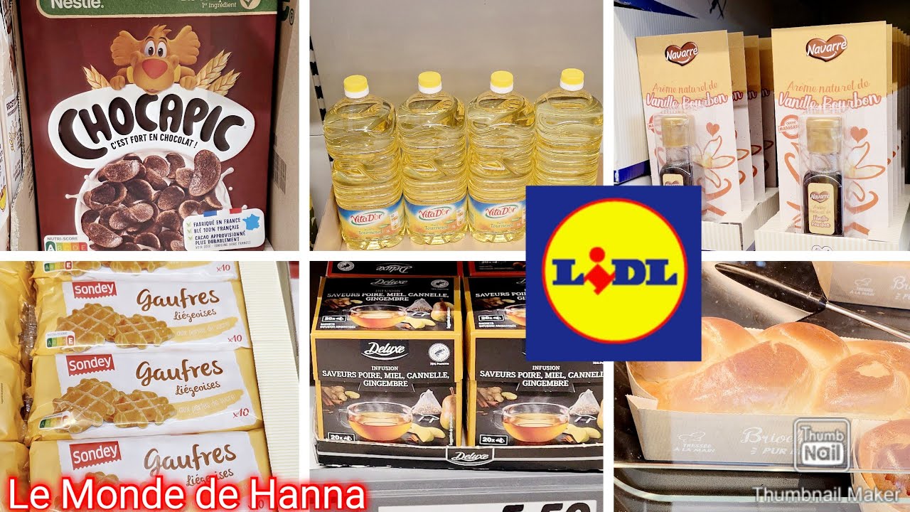 LIDL FRANCE ARRIVAGE 11-11 VIENNOISERIE ET BONS PLANS COURSES 